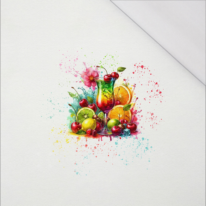 TUTTI FRUTTI MIX WZ. 2 - panel (60cm x 50cm) SINGLE JERSEY