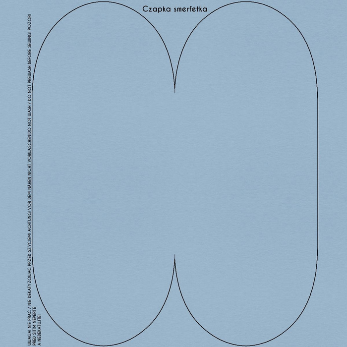 "Beanie" Mütze - B-06 SERENITY / blue 51-53