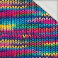 RETRO GEOMETRIC WZ. 9 - dresówka pętelkowa