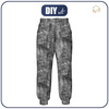 WOMEN'S JOGGERS (NOEMI) - GRUNGE (black) - sewing set XL