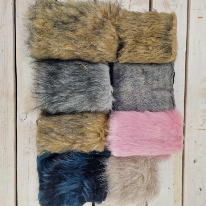 Bundle of Faux Fur Pieces PAT. 1