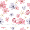 PAINTED FLOWERS pat. 3 - Cotton muslin
