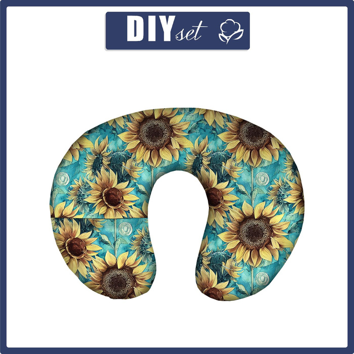 NECK PILLOW - FLOWERS WZ.25 - sewing set