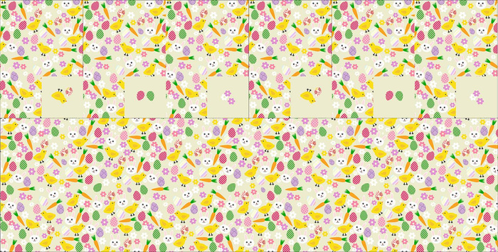 SERVIETTEN UND TISCHLÄUFER - OSTERMIX - Nähset