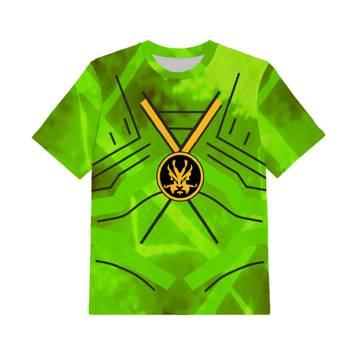 2-PACK - KID’S T-SHIRT - GREEN NINJA - sewing set (128/134)