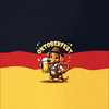 OKTOBERFEST - panel (75cm x 80cm) brushed knitwear with elastane ITY
