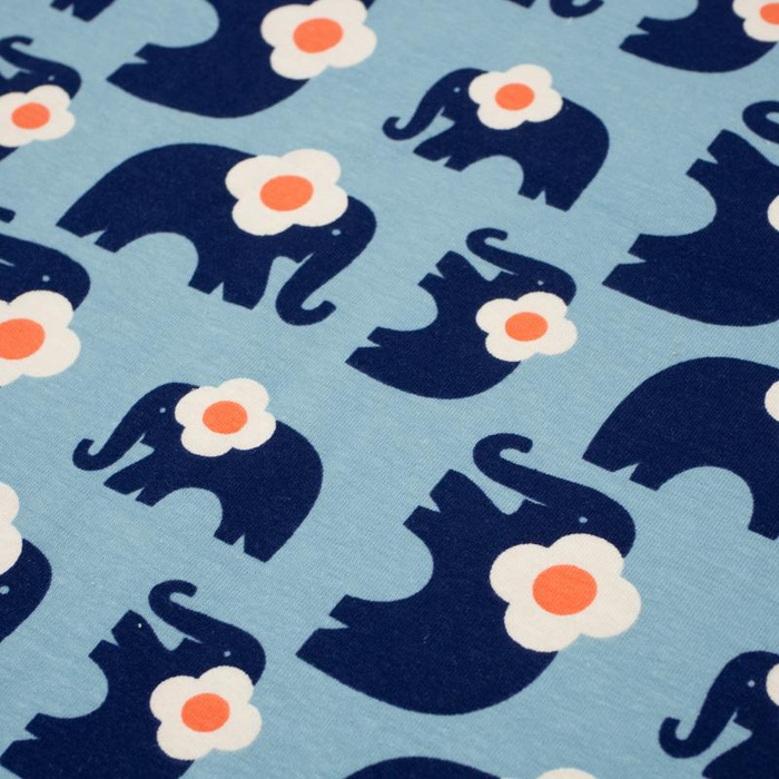 ELEPHANTS / FAIR WORLD / baby blue - single jersey TE210