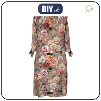 DRESS "CARMEN" - FLOWERS WZ. 72 - sewing set