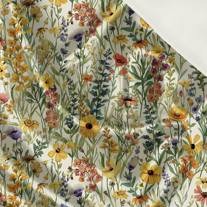 FLOWERS MEADOW WZ. 1 - Satyna
