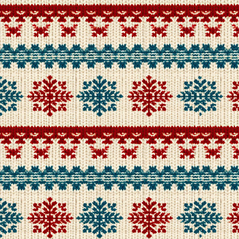 CHRISTMAS SWEATER wz.7 - tkanina bawełniana
