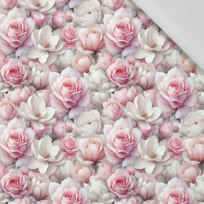 PASTEL FLOWERS WZ. 22 - Baumwoll Webware