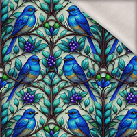 Stained Glass wz. 33 - brushed knitwear with elastane ITY