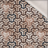 GEOMETRIC MINIMAL WZ. 12 - brushed knitwear with elastane ITY