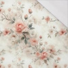 PASTEL FLOWERS WZ. 26 - looped knit fabric with elastane