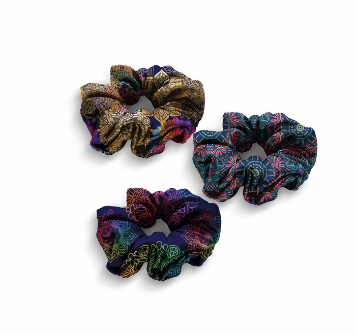 HEADBAND AND HAIR ELASTIC 3KPL - PATTERN 11 - sewing set 4-8
