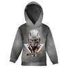 KID'S HOODIE (ALEX) - ROBOT-WZ.4- looped knit fabric (98/104)