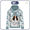 BLUZA DAMSKA (POLA) CLASSIC Z KAPTUREM - LET'S CUDDLE (ZIMA W MIEŚCIE) - dzianina pętelkowa XXXL