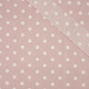 WHITE PEAS / DIRTY PINK - Cotton woven fabric