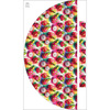 Panel na spódnicę z półkoła "MAXI" - DRAGON FRUIT WZ. 2