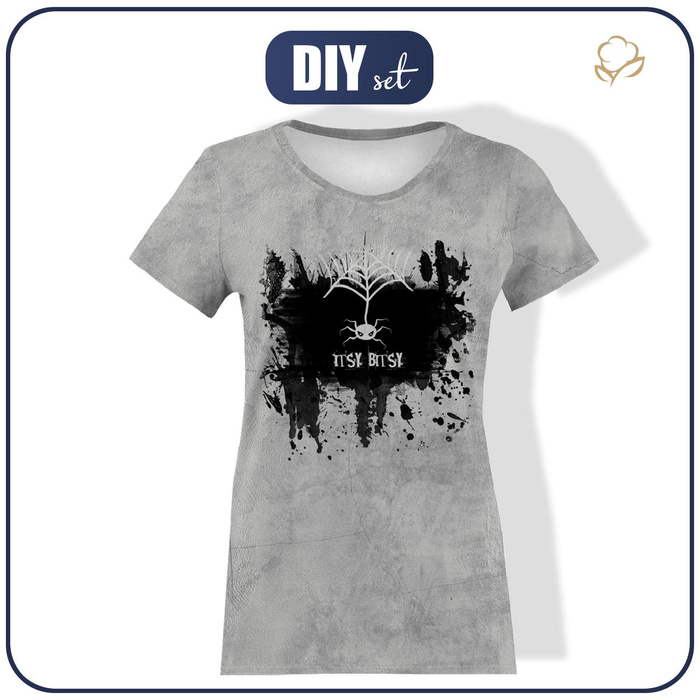 T-SHIRT DAMSKI - ITSY BITSY - single jersey M