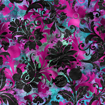 FLORAL WZ. 9 - Tkanina na obrusy