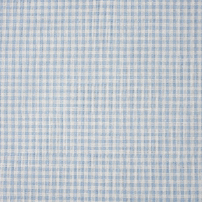 WHITE DOTS / light blue - Cotton woven fabric