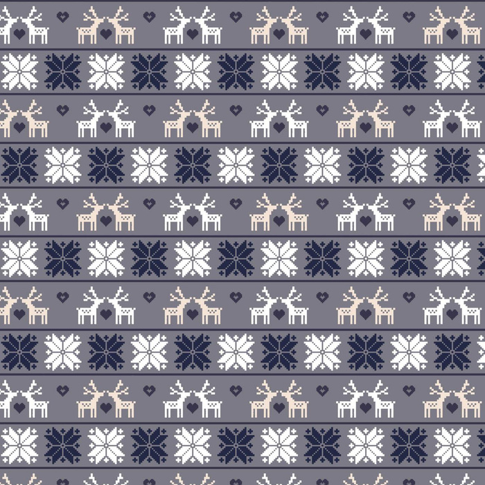 REINDEERS / sweater (WINTER TIME) / grey