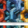 ABSTRACTION WZ.37 - tkanina wodoodporna