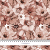 FLOWERS wz.1 / Mocha Mousse - Viskose Jersey