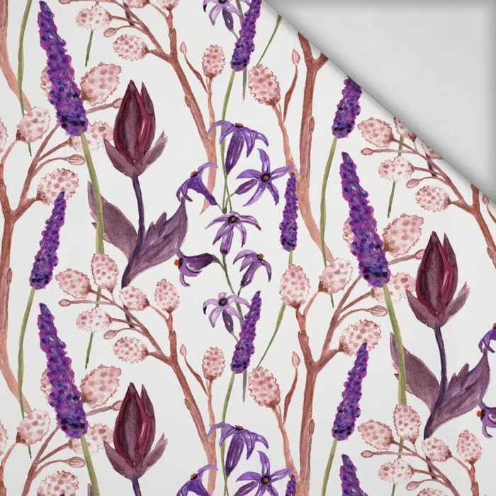 LAVENDER pat. 2 (BLOOMING MEADOW) - swimsuit lycra