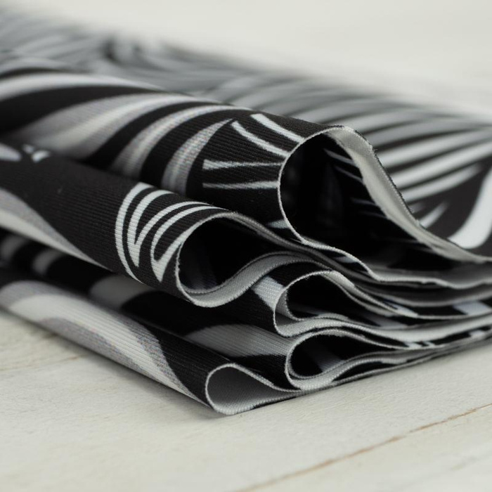 LIŚCIE ZEBRY - lycra 300g