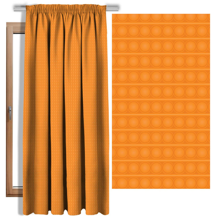 BLÄSCHEN / orange - Baumwoll Webware