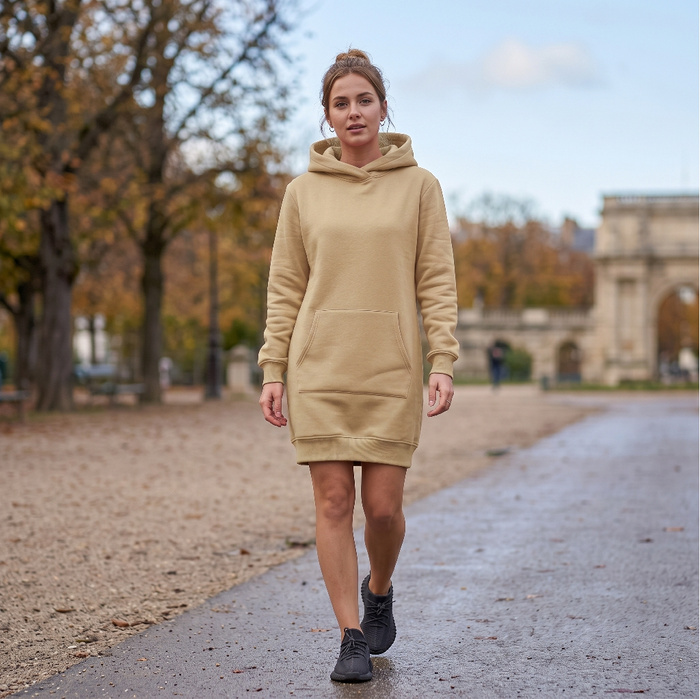 ZESTAW DIY - Bluza kangurka (LUXA) - BEŻOWY