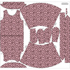 SUKIENKA "EMMA" - POLKA DOTS WZ. 9 - Jersey wiskozowy z elastanem XS