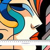 FACES PAT. 2 - Waterproof woven fabric