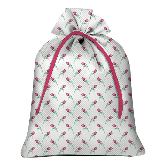 Geschenkbeutel - TULIPS / HARES - Nähset - KLEIN