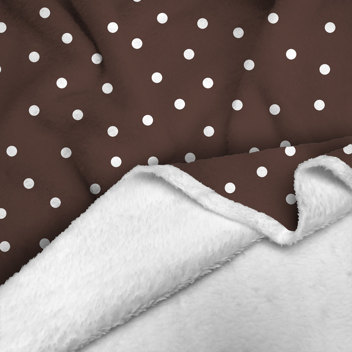 POLKA DOTS WZ. 1 - Minky plyš