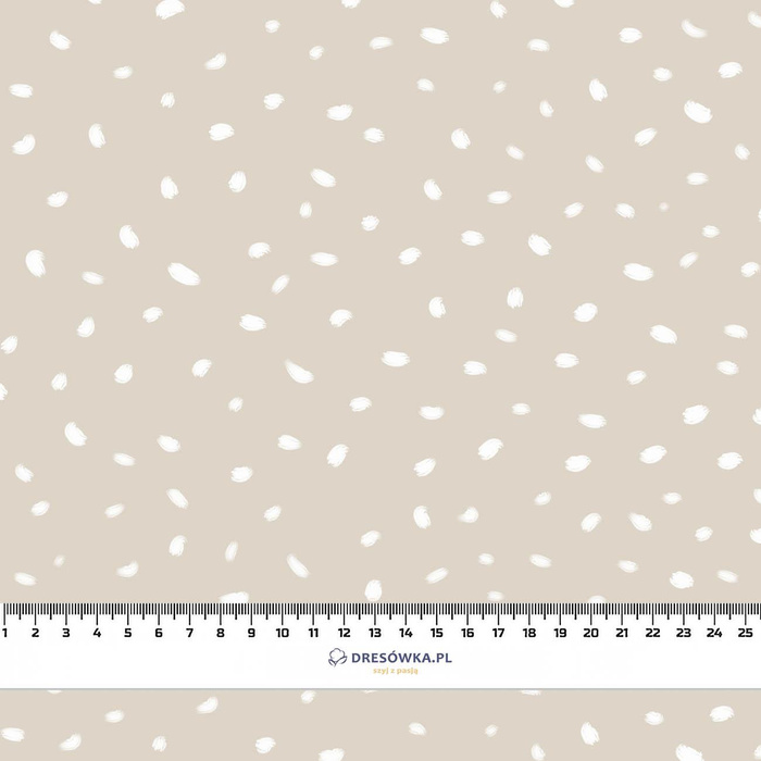 WHITE TRACES / beige (MAGICAL CHRISTMAS FOREST) - light brushed knitwear