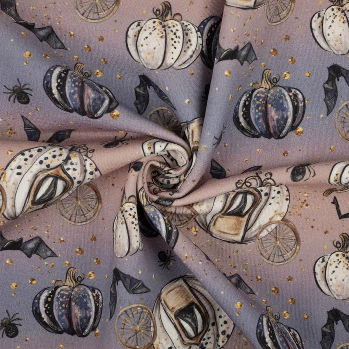 ENCHANTED MIX (ENCHANTED NIGHT) - single jersey with elastane 