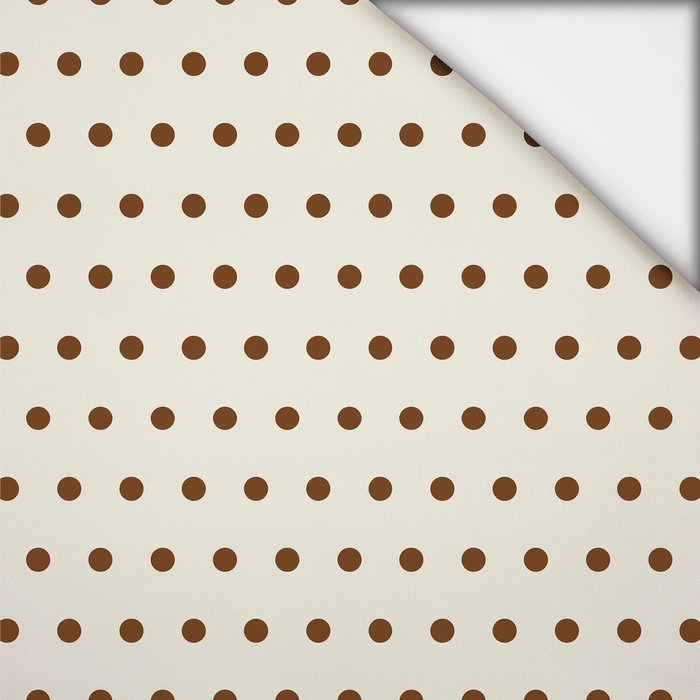 POLKA DOTS WZ. 7 - lekka dzianina drapana