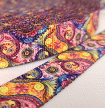 Taśma nośna parciana 25mm - PAISLEY wz.21