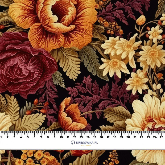 AUTUMN FLOWERS MS. 5 - Lycra 300g