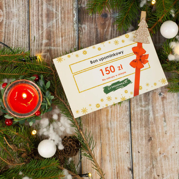 GESCHENKGUTSCHEIN FÜR WEIHNACHTEN - 150 PLN
