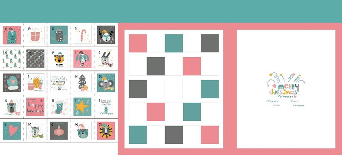 ADVENT CALENDAR - PINK