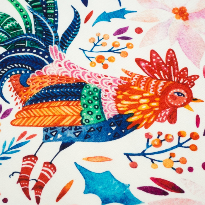 HÄHNE / weiß - SP250 Sommersweat