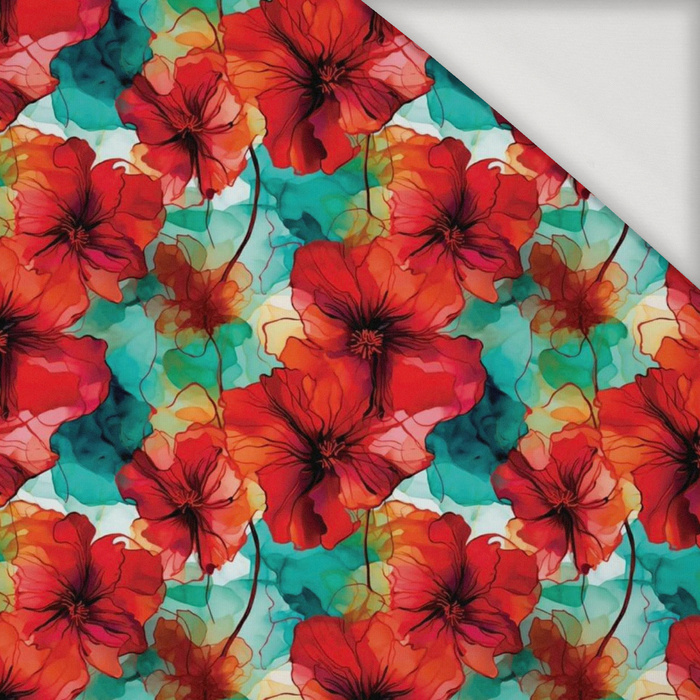 FLOWERS WZ. 75 - Viscose jersey