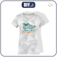 DÁMSKÉ TRIČKO - RUN LIKE YOU MEAN IT / led- single jersey