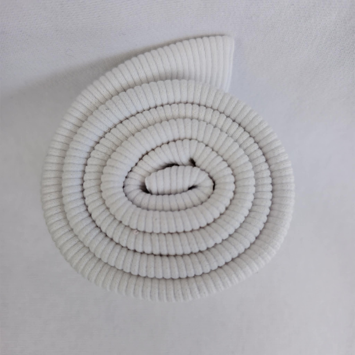 Heavy Elastic Rib Knit 500g - WHITE