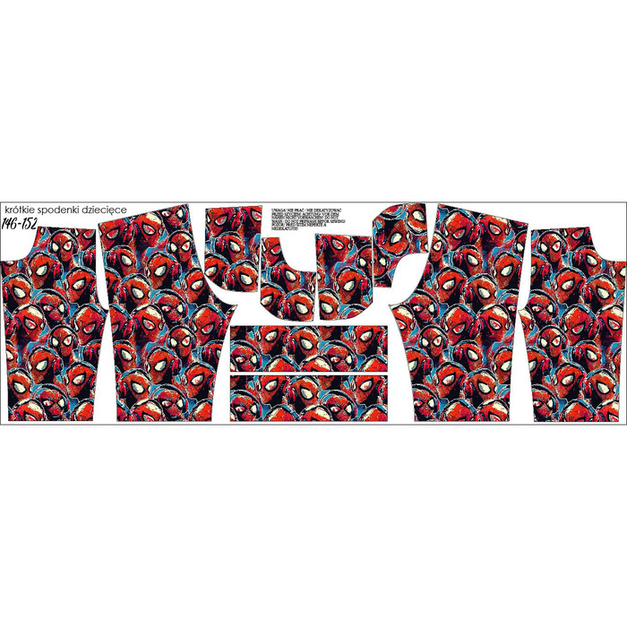 KURZE KINDERHOSE (RIO) - SPIDER - Sommersweat (134/140)