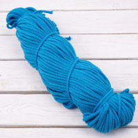 Strings cotton hank 5mm - turquoise